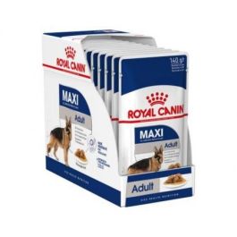 Royal Canin Canine Maxi Adult - Alimento en salsa para perros grandes (10 bolsitas x 140g) Precio: 17.5000001. SKU: B16F3PE2Y8