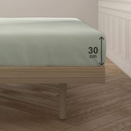 Sábana Bajera Ajustable Happy Home Mix Colors Menta Cama de 120