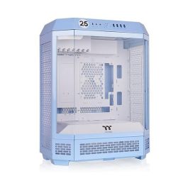 Thermaltake The Tower 600 Midi Tower Hydrangea Blue Caja PC Gaming con Panel de Vidrio Templado y Soporte ATX/micro ATX/Mini-ITX para Juego