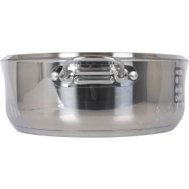 Cacerola con tapa de acero inoxidable Quttin 30 cm, 7.5L (2 Unidades) Cacerola con tapa de acero inoxidable Quttin 30 cm, 7.5L (2 Unidades)