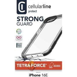 Cellular Line Funda protectora Strong Guard transparente para Apple iPhone 16e Precio: 41.7899999. SKU: B16SC8SGSB