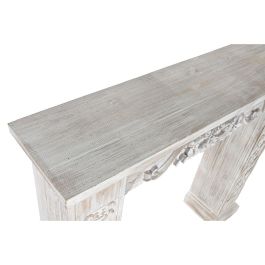 Frontal Chimenea DKD Home Decor Blanco 26 x 101 x 113 cm Frontal Chimenea DKD Home Decor Blanco 26 x 101 x 113 cm