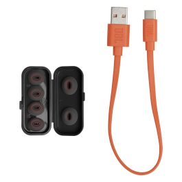 JBL Tune Flex - Auriculares Inalámbricos True Wireless (TWS) Negro con Bluetooth 5.2, Llamadas con Reducción de Ruido Activo y Hasta 32h Autonomía (ANC on 6h)