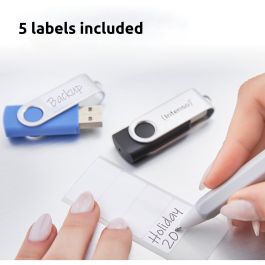 Intenso USB Stick 3.2 Multipack x5 256GB Office Line Memoria USB Giratoria Multicolor