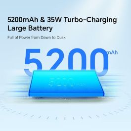Honor X6b Smartphone Android 14 Dual SIM, Pantalla 6.56", 128GB Almacenamiento, 4GB RAM, Cámara 50MP, Batería 5200mAh, Verde