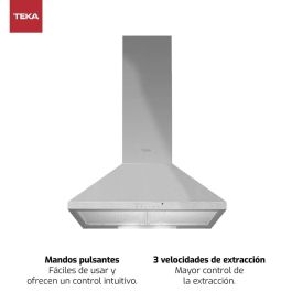 Campana Convencional Teka DBB70 INOX Plateado Acero