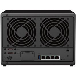 Synology DS1522+ NAS Torre 5 Bahías con CPU AMD Ryzen R1600 y 8GB DDR4 RAM, para usuarios domésticos