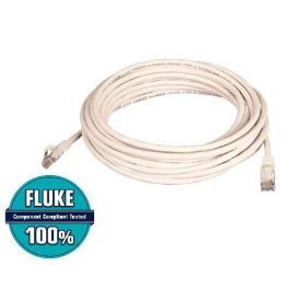 Lanview Cat6 U/UTP Cable de Red 10m Blanco LSZH para Conexiones en Armarios y Dispositivos