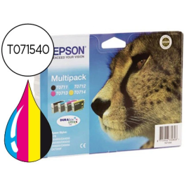 Epson Stylus D-78/92/120/SX218 DX-4000/5000/6000/7000F Pack 4 Cartuchos (T0711+T0712+T0713+T0714) Precio: 56.50000015. SKU: B14CCAFSYZ
