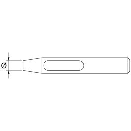 Sacabocados Paffrath DIN 7200 B 5/8” IN