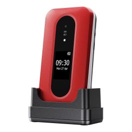 Doro Leva L30 Teléfono concha 7.11 cm (2.8") 2 MP 1150 mAh Rojo Blanco