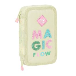 Estuche Escolar con Accesorios Glow Lab Magic flow Beige 12.5 x 19.5 x 4 cm (28 piezas) Precio: 11.79000042. SKU: S4307971