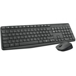 LOGITECH TECLADO + MOUSE MK235 wireless resistente a salpicaduras LOGITECH TECLADO + MOUSE MK235 wireless resistente a salpicaduras