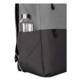 Targus Sagano Travel Mochila para Portátil 15.6 Pulgadas (39.6 cm) con Compartimento Seguro, Impermeable, Hecha de Material Reciclado RPET, 2 Bolsillos Frontales, Color Gris