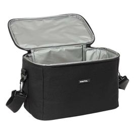 Safta Nevera Cuadrada Waterproof Accesorios Negro 29x19x18 cm