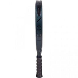 Bullpadel PAD ICON 25 Pala de Pádel Juan Martín Díaz Icon 2025 Negra - para Adulto Experto de Ataque, Carbono 12k Multieva