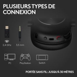 Auriculares para juegos - Inalámbricos - LOGITECH G - PRO X 2 Lightspeed - Negro