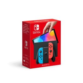 Nintendo Consola Nintendo Switch OLED 7" Negro con 64 GB de Almacenamiento