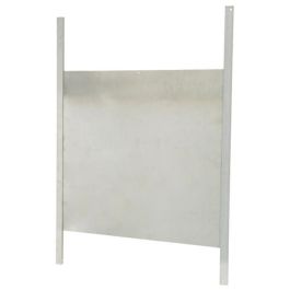 Puerta corredera para gallinero - KERBL - Alu - 43 x 40 cm - Talla L