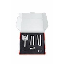 Alessi 5050SET I Lunar Eclipse Set Accesorios Cocktail Acero Inoxidable 18/10, Diseñado por Ettore Sottsass Alessi 5050SET I Lunar Eclipse Set Accesorios Cocktail Acero Inoxidable 18/10, Diseñado por Ettore Sottsass