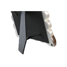 DKD Home Decor Marco de Foto Romantico 10x15 Blanco Cobrizo 2.5 x 20.4 cm