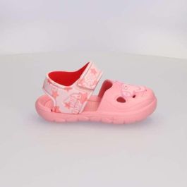 Cerdá Sandalias de Playa para Niñas de Eva con Peppa Pig Talla 28 - Color Rosa