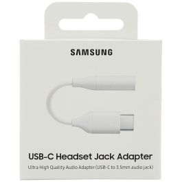 Samsung Adaptador USB-C a Jack 3.5mm para Auriculares Blanco EE-UC10JUWEGUS