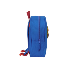 Mochila Escolar F.C. Barcelona Azul marino 22 x 27 x 10 cm 3D