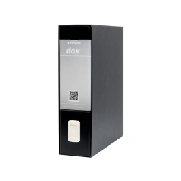 Archivador rellenable Rexel Dox 1 Negro A4