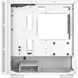 Deepcool AAALU11820 Caja PC Minitorre Formato M-ATX Blanca Sin Fuente de Alimentación