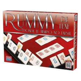 Falomir Juego Rummy Deluxe de Mesa | Clásico Juego de Fichas para 2+ Jugadores | Edad 7+ años | Incluye 106 Fichas y 4 Soportes Precio: 15.59000058. SKU: S2403868