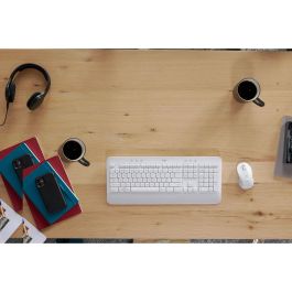 Logitech MK650 Signature BOLT Mouse Blanco Bluetooth, Ratón Signature M650 (400-4000 DPI)