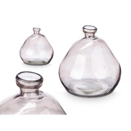 Botella Baja Irregular Gris Giftdecor 17x18x17 cm - Vidrio (6 Unidades) Precio: 28.49999999. SKU: B14YD8B2ML