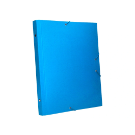 Liderpapel Carpeta Clasificadora Folio Prolongado 12 Departamentos Cartón Forrado Celeste