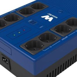 Woxter PE26-201 SAI Línea Interactiva Multibase UPS 800VA/480W 8 Salidas Schuko USB-A/C Torre
