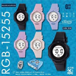 G&B TIME GBody Reloj LCD Cadete Redondo Luz LED Blanco WR30 con Estuche Precio: 6.1831. SKU: B1FACGQHKJ
