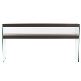 Recibidor DKD Home Decor Marrón Transparente 160 x 45 x 80 cm