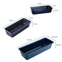 Dr Oetker FAC1703290486249 Juego de 3 Moldes para Tartas Back Liebe - 25, 30 y 35 cm