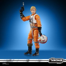 Kenner F9788 Figura Luke Skywalker Star Wars The Vintage Collection Episodio IV 9,5 cm articulada con bláster y casco Kenner F9788 Figura Luke Skywalker Star Wars The Vintage Collection Episodio IV 9,5 cm articulada con bláster y casco