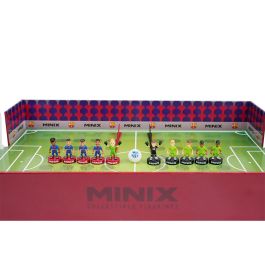 Eleven Force Mn17409 Juego de Mesa Fútbol Minix FC Barcelona con Porterías y Jugadores para Niños +3 Años