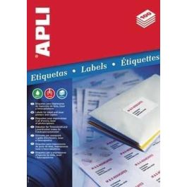 Apli Etiquetas Adhesivas 105x148 mm Blanco para Inkjet y Láser, Pack de 100 Hojas (400 Etiquetas) Precio: 18.49999976. SKU: BIX1280