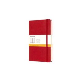 Cuaderno Moleskine Clasico Tapa Dura 13X21 240H 70Gr. Horizontal Con Goma Roja Precio: 20.69000054. SKU: B143X74KN3