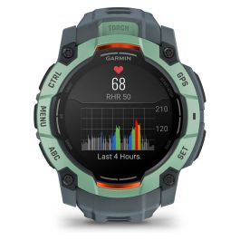 Garmin Instinct 3 AMOLED 1.3" 416x416px Pantalla Táctil GPS Verde Silicona
