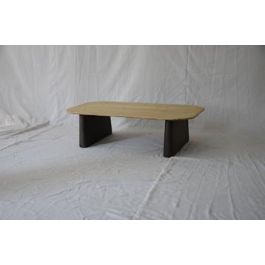Mesa de Centro Home ESPRIT Negro Natural 120 x 60 x 32 cm