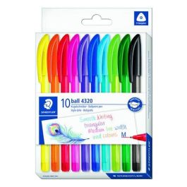 Staedtler Bolígrafo Ball 4320 M Triangular Ergonómico 1.0 mm - Estuche 10 Ud Precio: 3.50000002. SKU: B1E3A9X3FZ