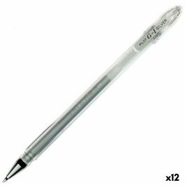 Bolígrafo Roller Pilot G-1 Plateado 0,4 mm (12 Unidades) Bolígrafo Roller Pilot G-1 Plateado 0,4 mm (12 Unidades)