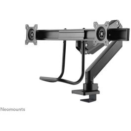 Neomounts NM-D775DXBLACK - Soporte de mesa para dos pantallas planas hasta 32" (81 cm) y 8 kg