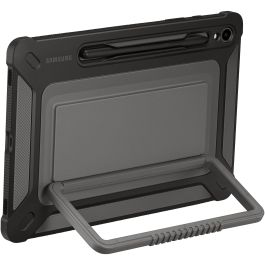 Samsung Outdoor Cover para Galaxy Tab S9 - Funda protectora resistente a golpes y rayones, color negro (11")