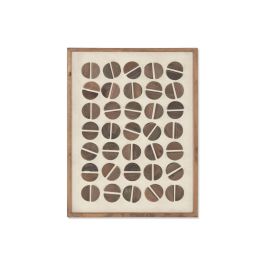 DKD Home Decor Cuadro Moderno Natural y Blanco de Madera Reciclada y Pino, 82 x 62 x 4 cm Precio: 91.98999953. SKU: B13WEGRNPP