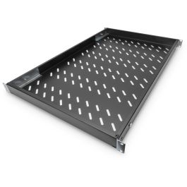 Digitus Fachboden 1HE para Racks, 44x482x700-1180mm, hasta 50kg, Negro
